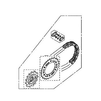 KIT TRANSMISION 14/40 520-120