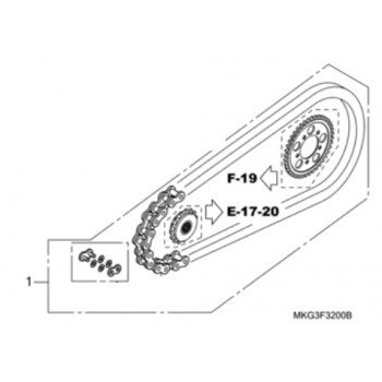 KIT TRANSMISION 520-15&40T