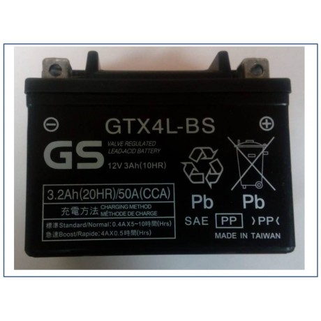 BATERIA GS - GTX4L-BS
