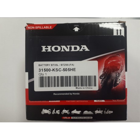 BATERIA HONDA YTZ6V (BS)