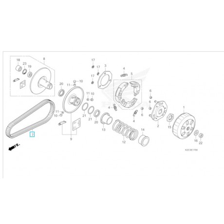 CORREA TRANSMISION NSC110 2021-