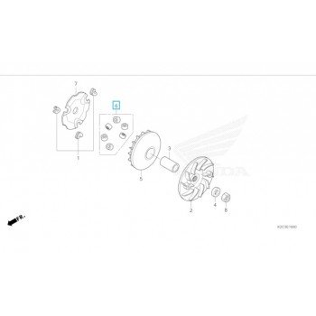 KIT RODILLOS NSC110 2021-